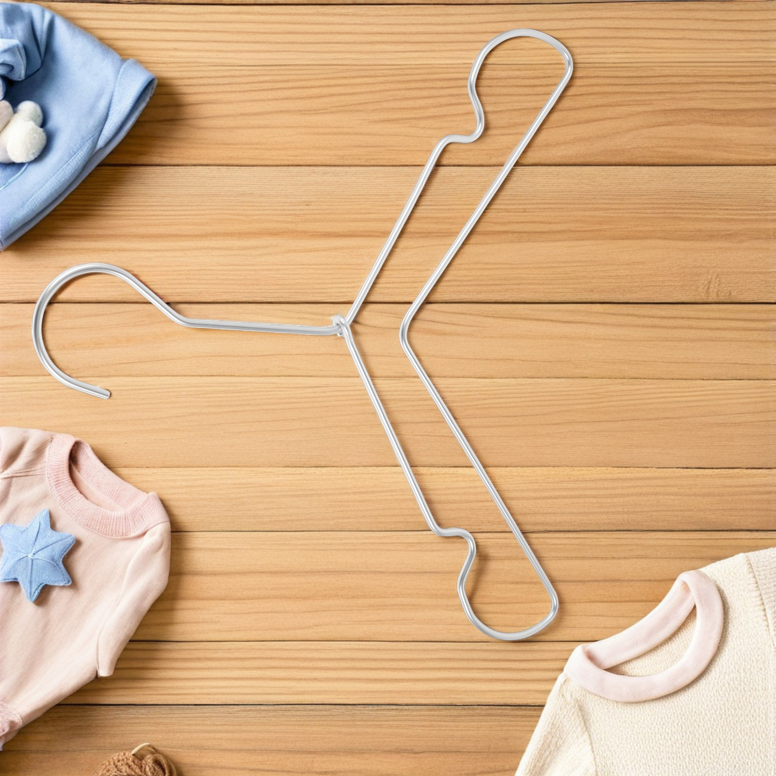 6Pcs Baby Clothes Drying Rack  - Baby Nursery Outfits 评论和价格
