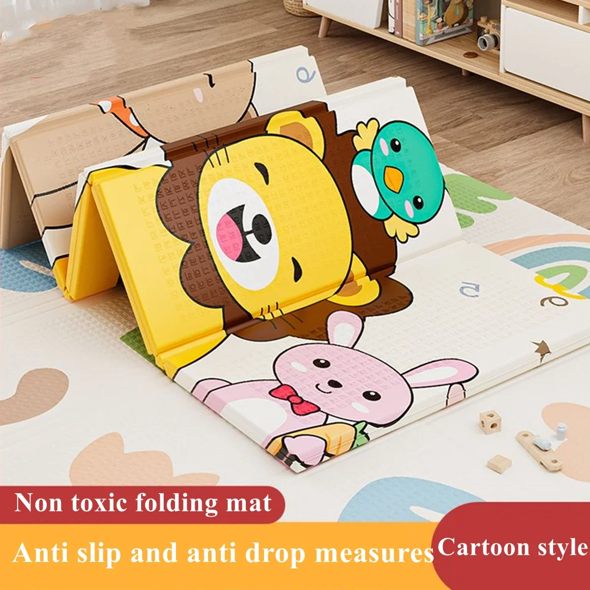 Non-Toxic Baby Play Mat Foldab - Baby Nursery Rug 评论和价格