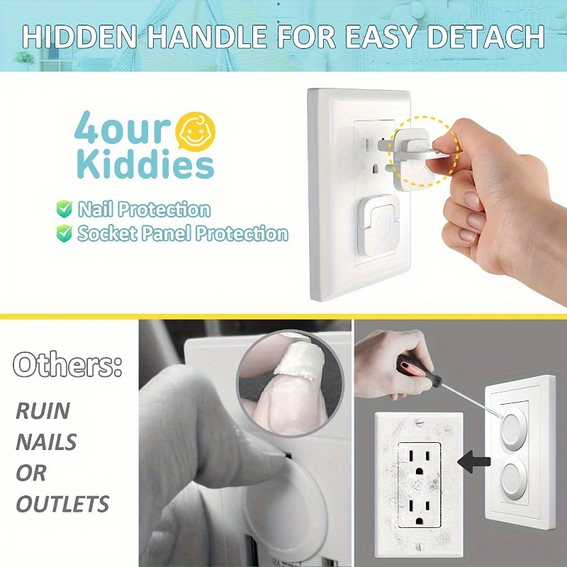 12/50pcs Outlet Covers Baby Pr - Outlet Cover Childproof 评论和价格