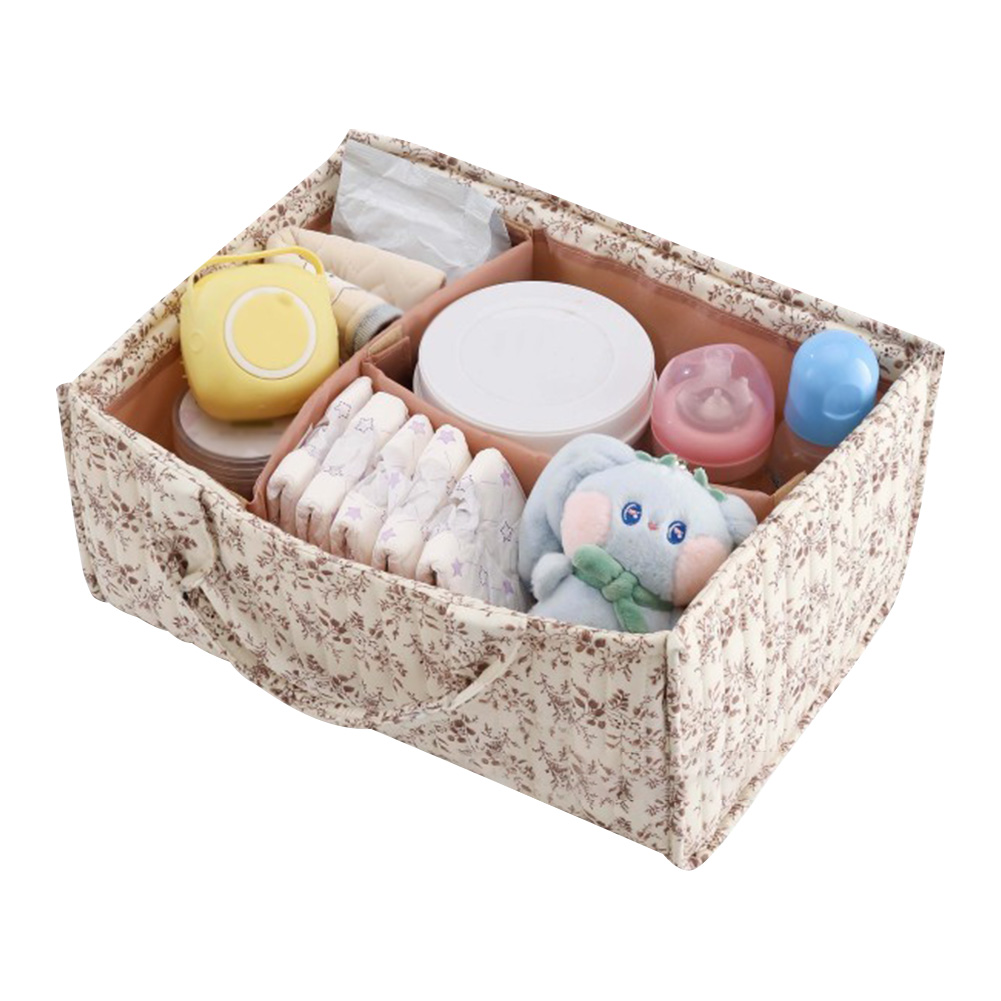 Floral Nursery Storage Basket  - Baby Nursery Must Haves 评论和价格