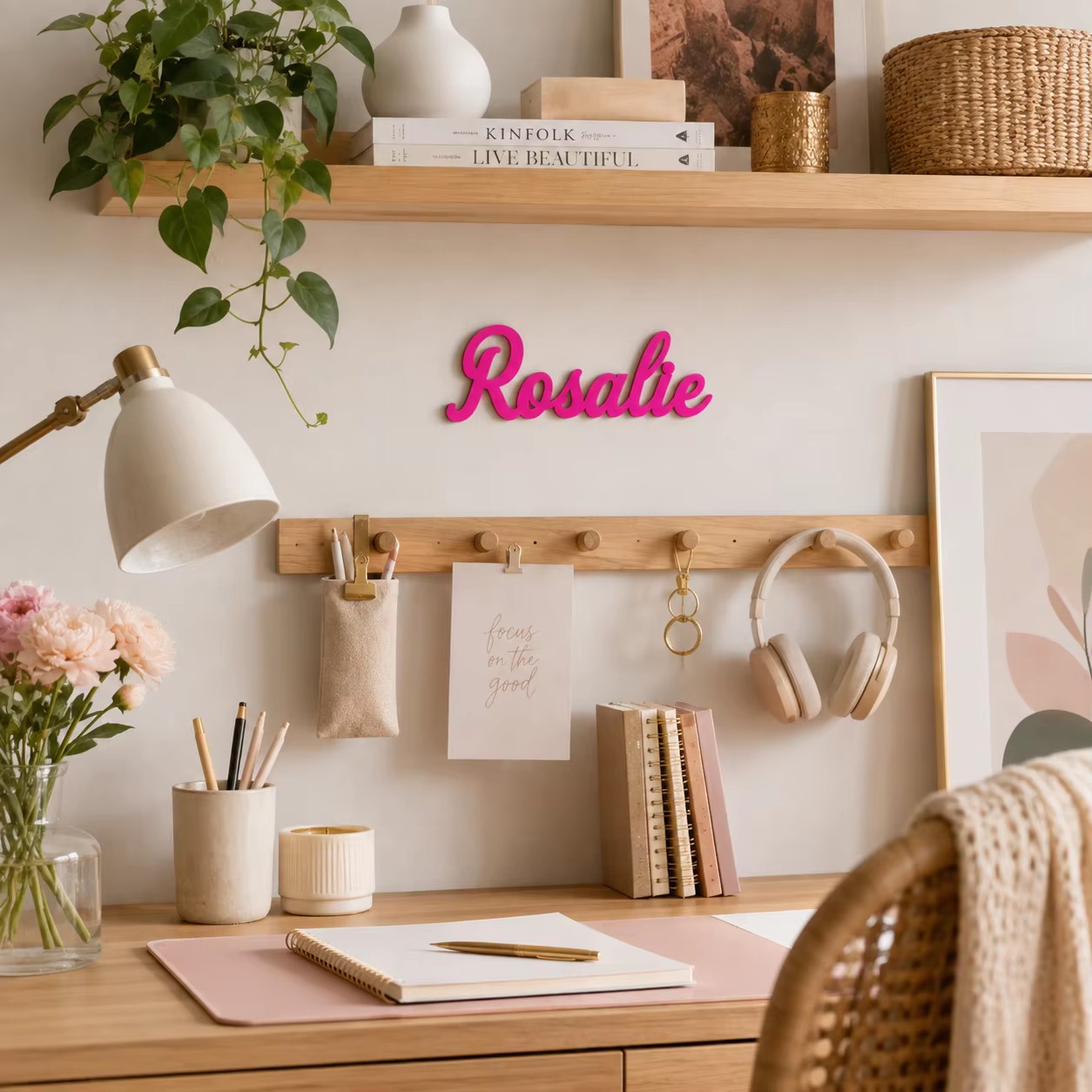 Personalized Wooden Name Sign  - Baby Nursery Name Sign 评论和价格