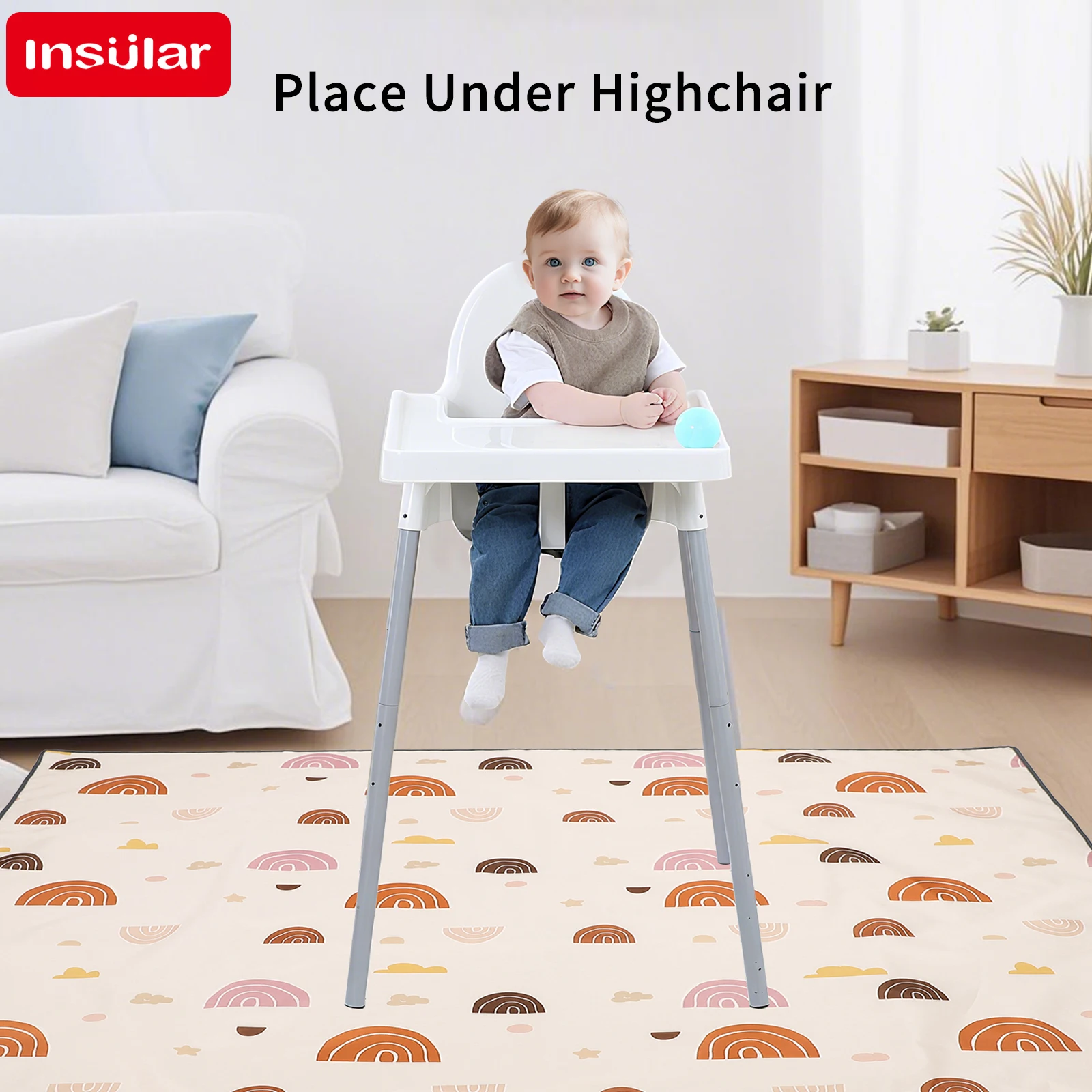 INSULAR Kids Educational Mattr - Baby Nursery Unisex 评论和价格