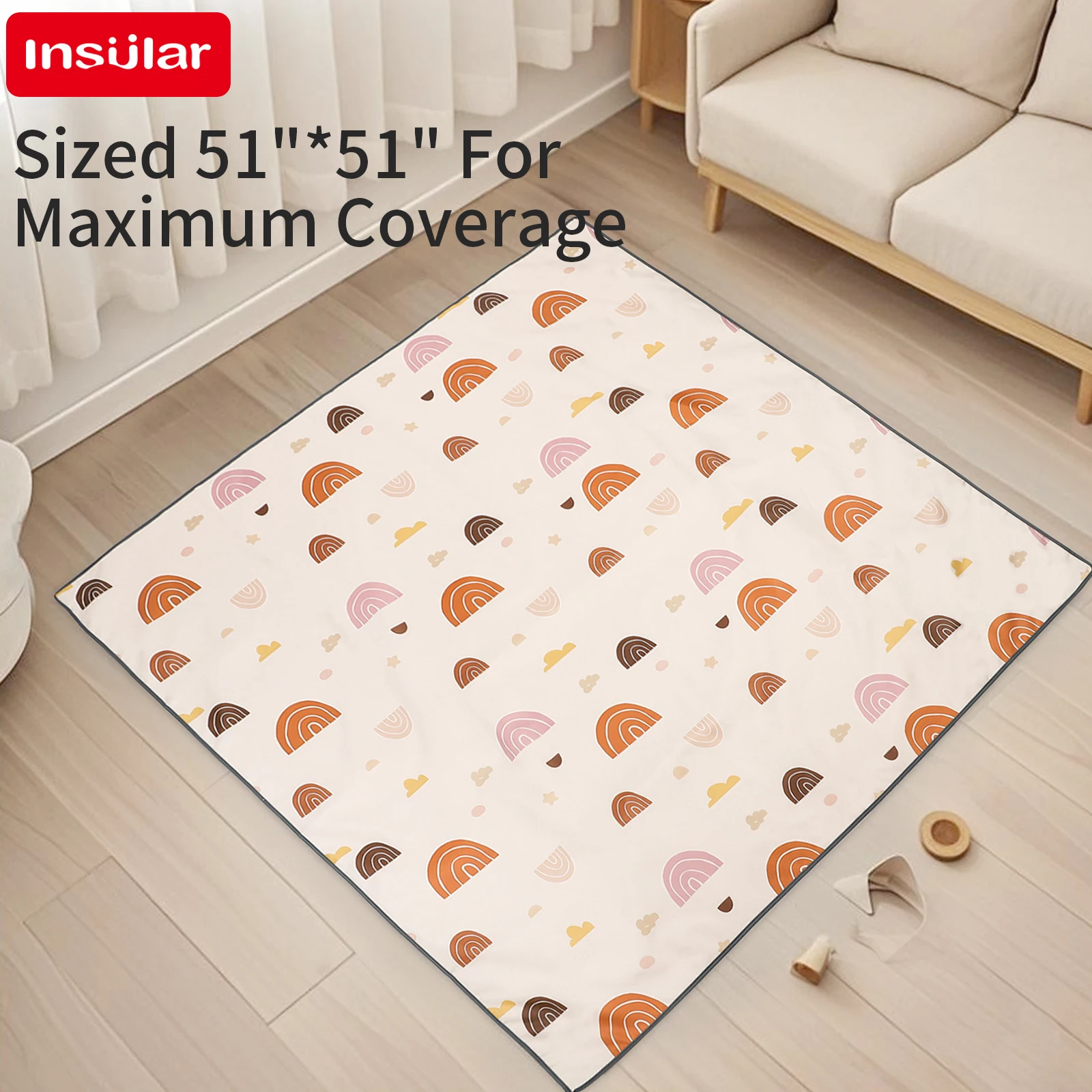 INSULAR Kids Educational Mattr - Baby Nursery Unisex 评论和价格