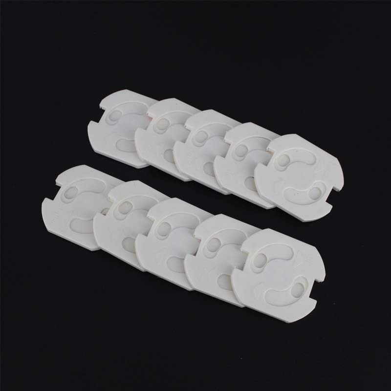 10Pcs EU Power Socket Electric - Outlet Cover Childproof 评论和价格