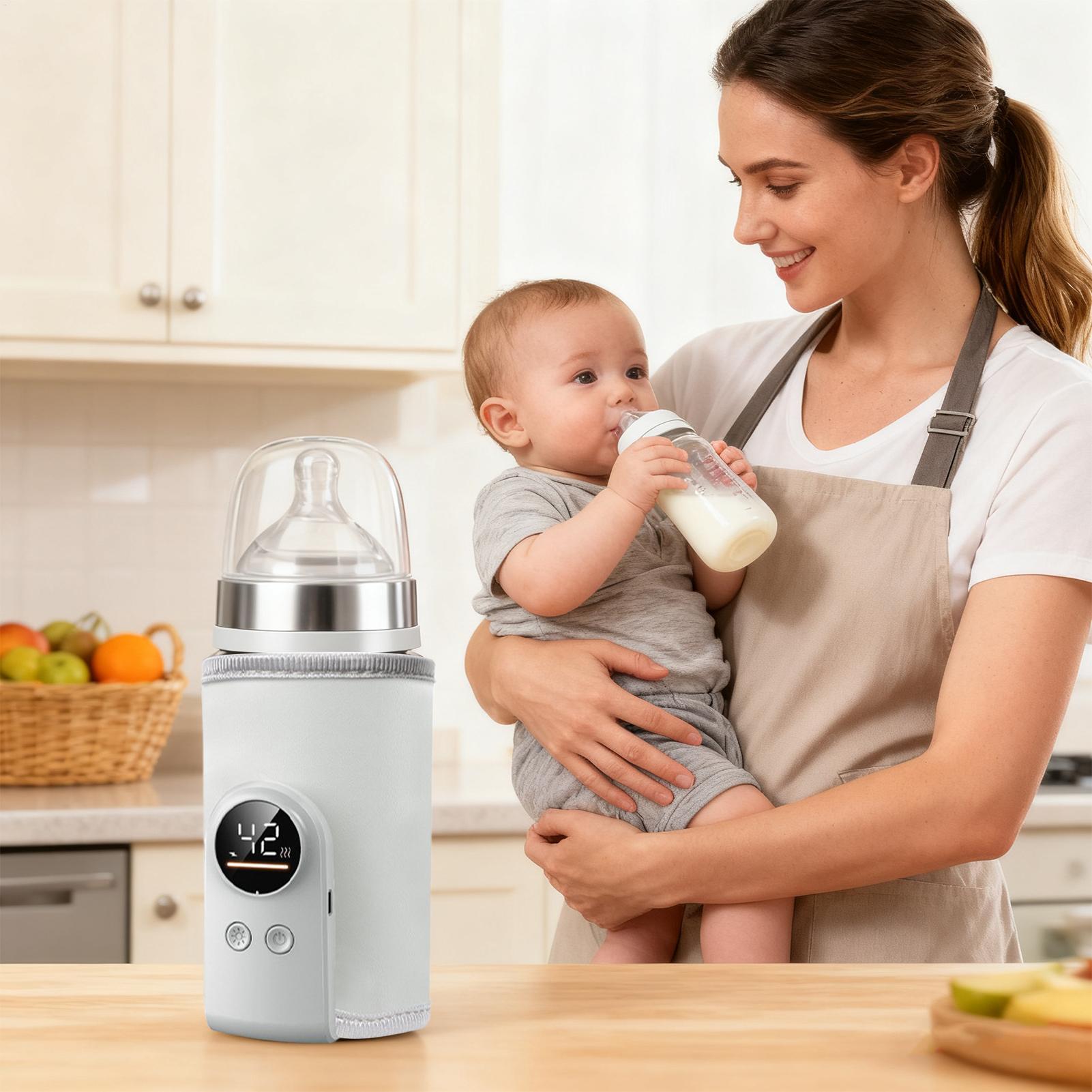 Portable Bottle Warmer USB Bab - Baby Nursery Heater 评论和价格