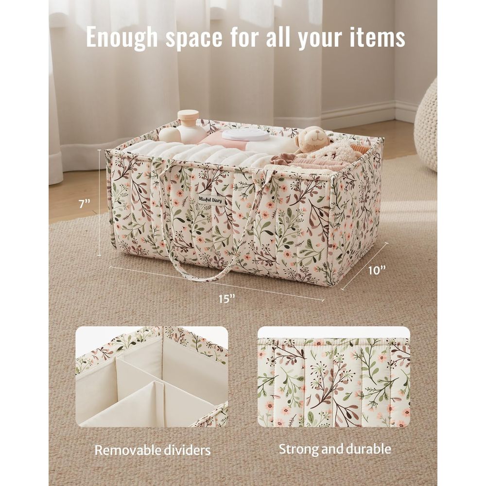Diaper Caddy Organizer, Stylis - Baby Nursery Must Haves 评论和价格