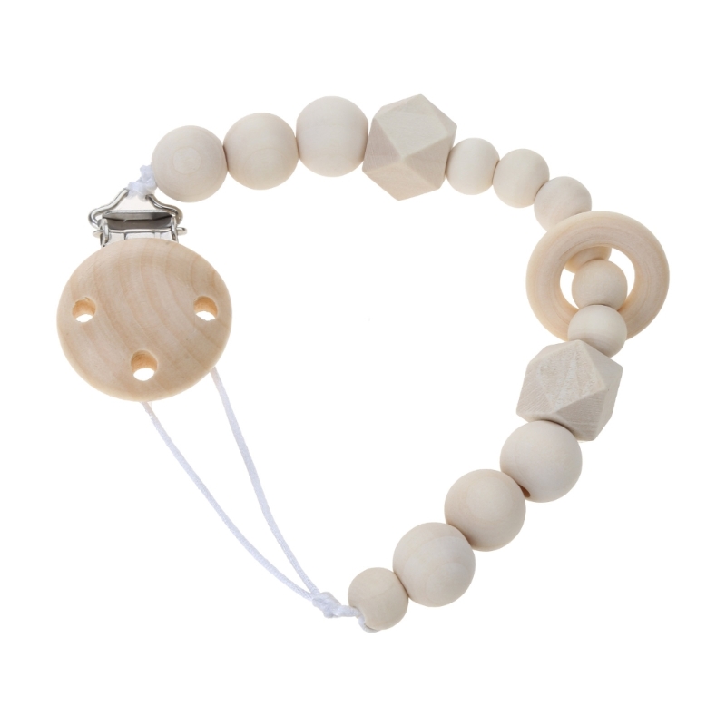 Baby Pacifier Clip Chain Woode - Baby Nursery Hospital 评论和价格