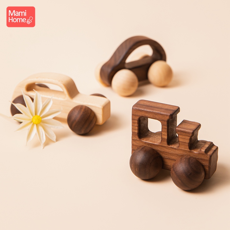 1pc Wooden Car Baby Toys BPA F - Baby Nursery Hospital 评论和价格