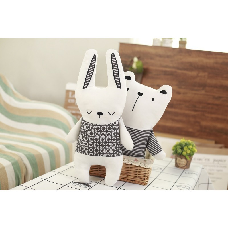 Cotton Stuffed Doll Rabbit Bea - Baby Unicorn Nursery 评论和价格