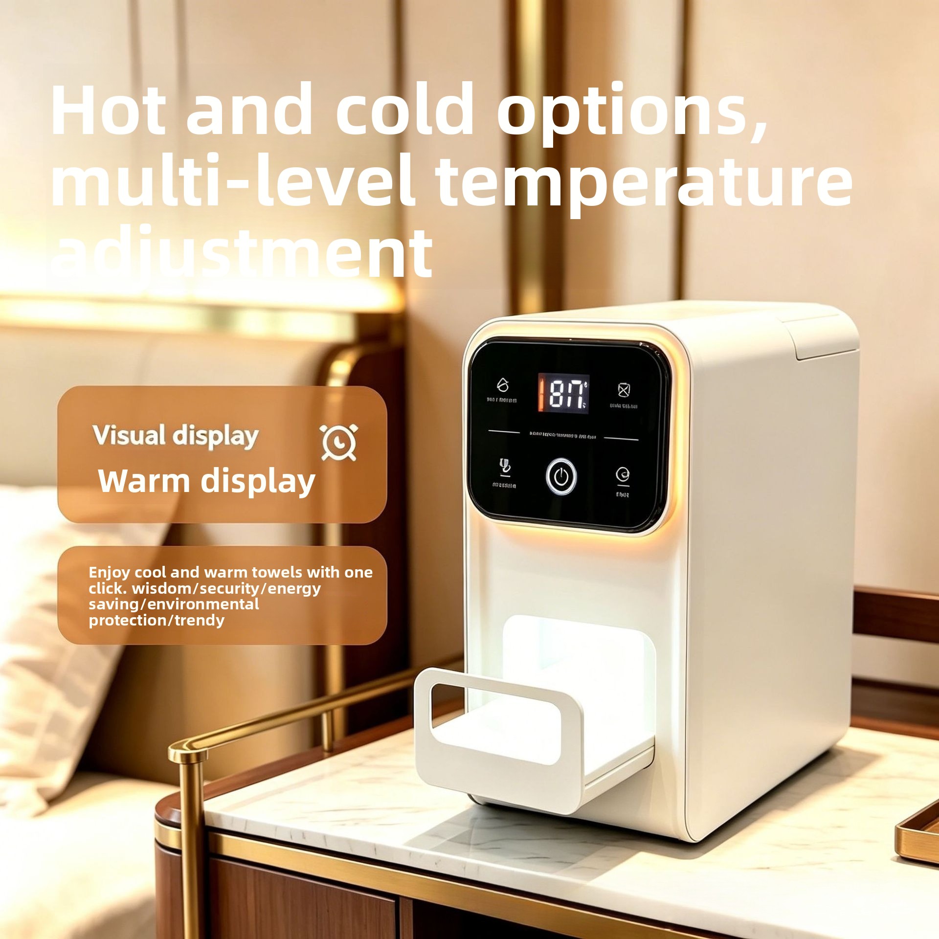 Smart Baby Wipes Warmer Dispen - Baby Nursery Heater 评论和价格