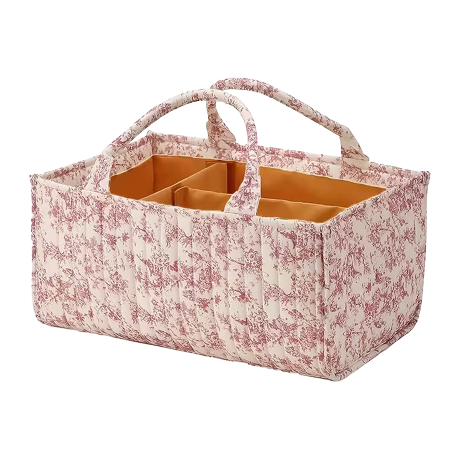 Floral Nursery Storage Basket  - Baby Nursery Must Haves 评论和价格
