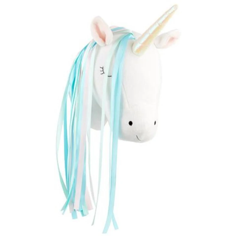Unicorn Plush Animal Head Wall - Baby Unicorn Nursery 评论和价格