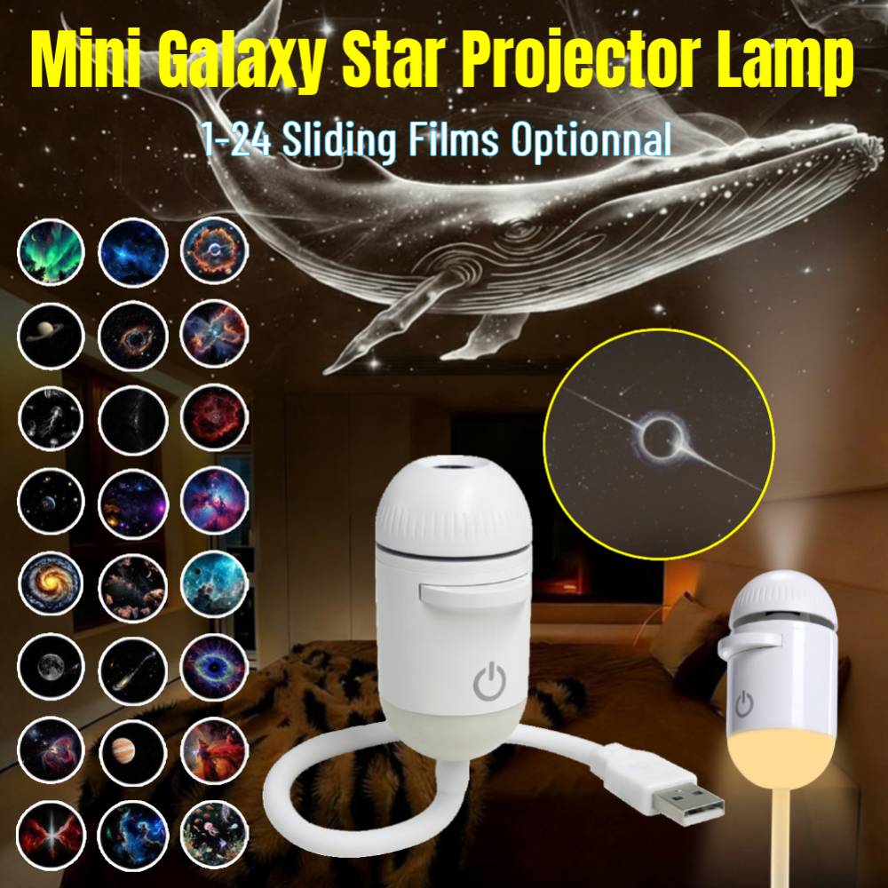 Mini Galaxy Star Night Light P - Night Light Projector Stars 评论和价格