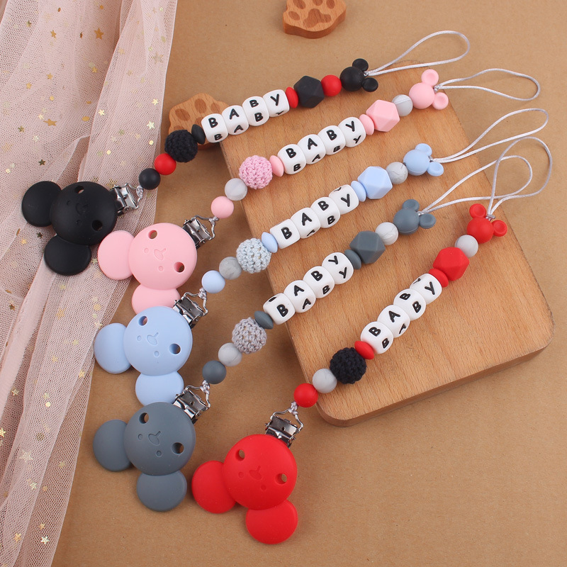 Baby Pacifier Clips Holder Sil - Baby Nursery Hospital 评论和价格
