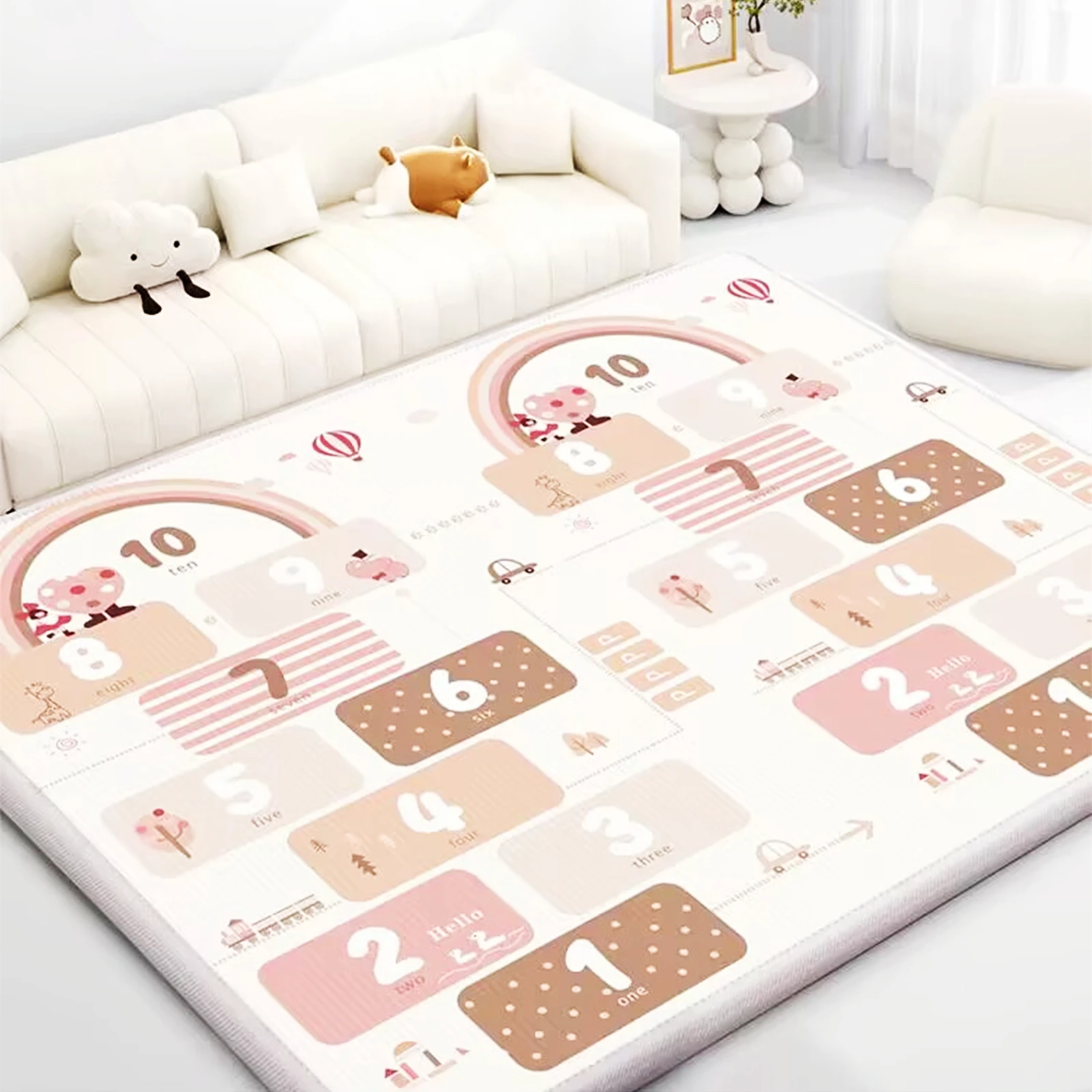 Thicken 1/0.5cm Children's Pat - Baby Nursery Rug 评论和价格