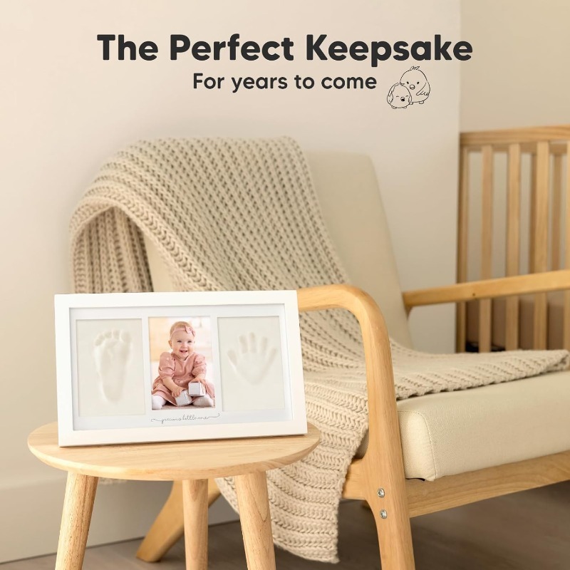 Baby Handprint Footprint Clay  - Baby Nursery Unisex 评论和价格