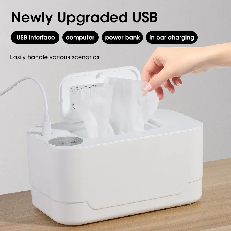 Baby Wipe Warmer USB Charging  - Baby Nursery Heater 评论和价格