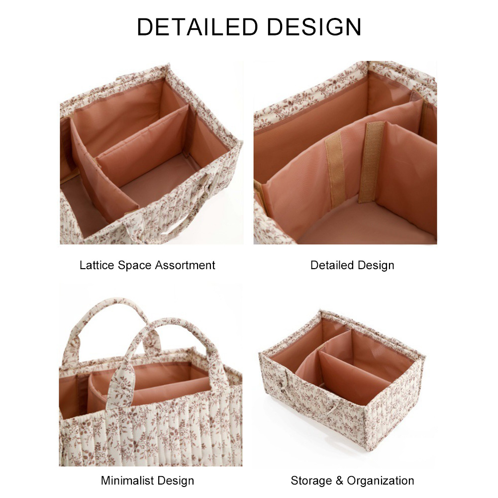 Floral Nursery Storage Basket  - Baby Nursery Must Haves 评论和价格