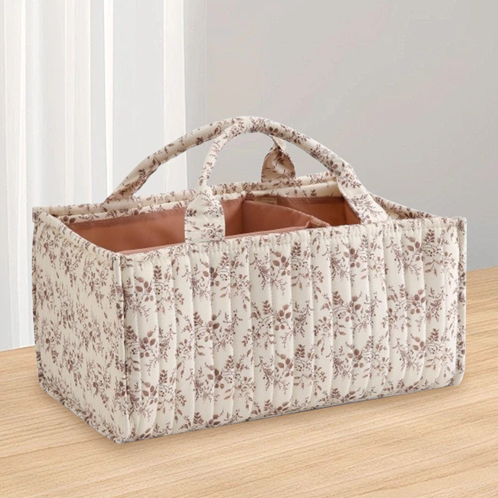 Floral Nursery Storage Basket  - Baby Nursery Must Haves 评论和价格