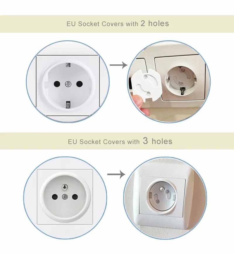 20pcs Kids Sockets Cover Plugs - Outlet Cover Childproof 评论和价格