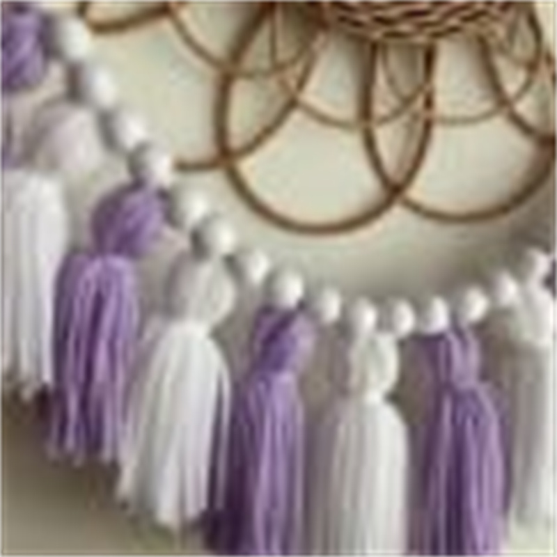 Yellow Boho Tassel Garlands Wa - Baby Nursery Yellow Walls 评论和价格