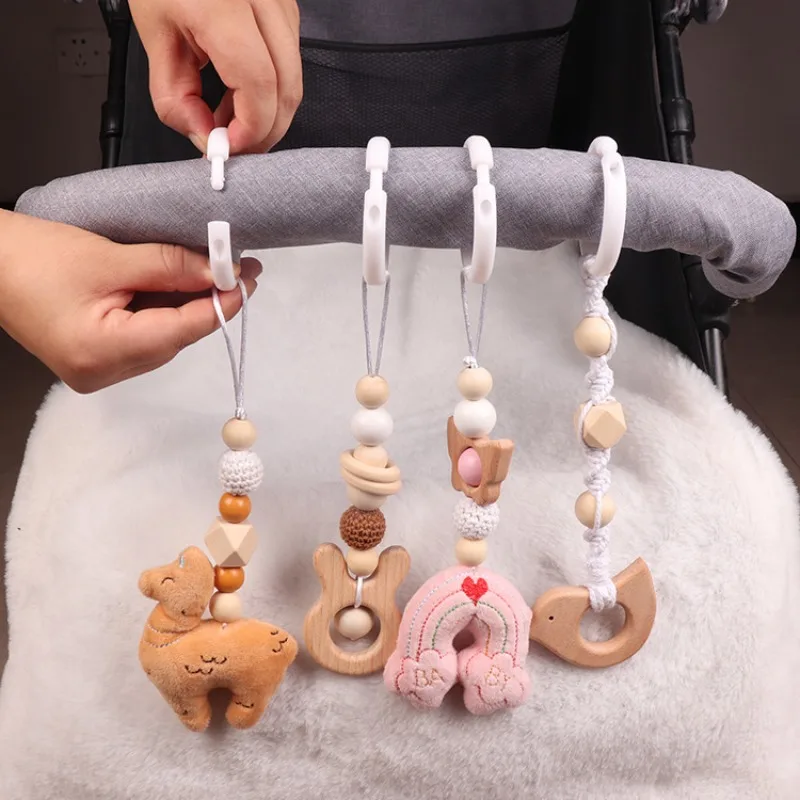 6Pcs Wooden Baby Toys Wooden B - Baby Nursery Hospital 评论和价格