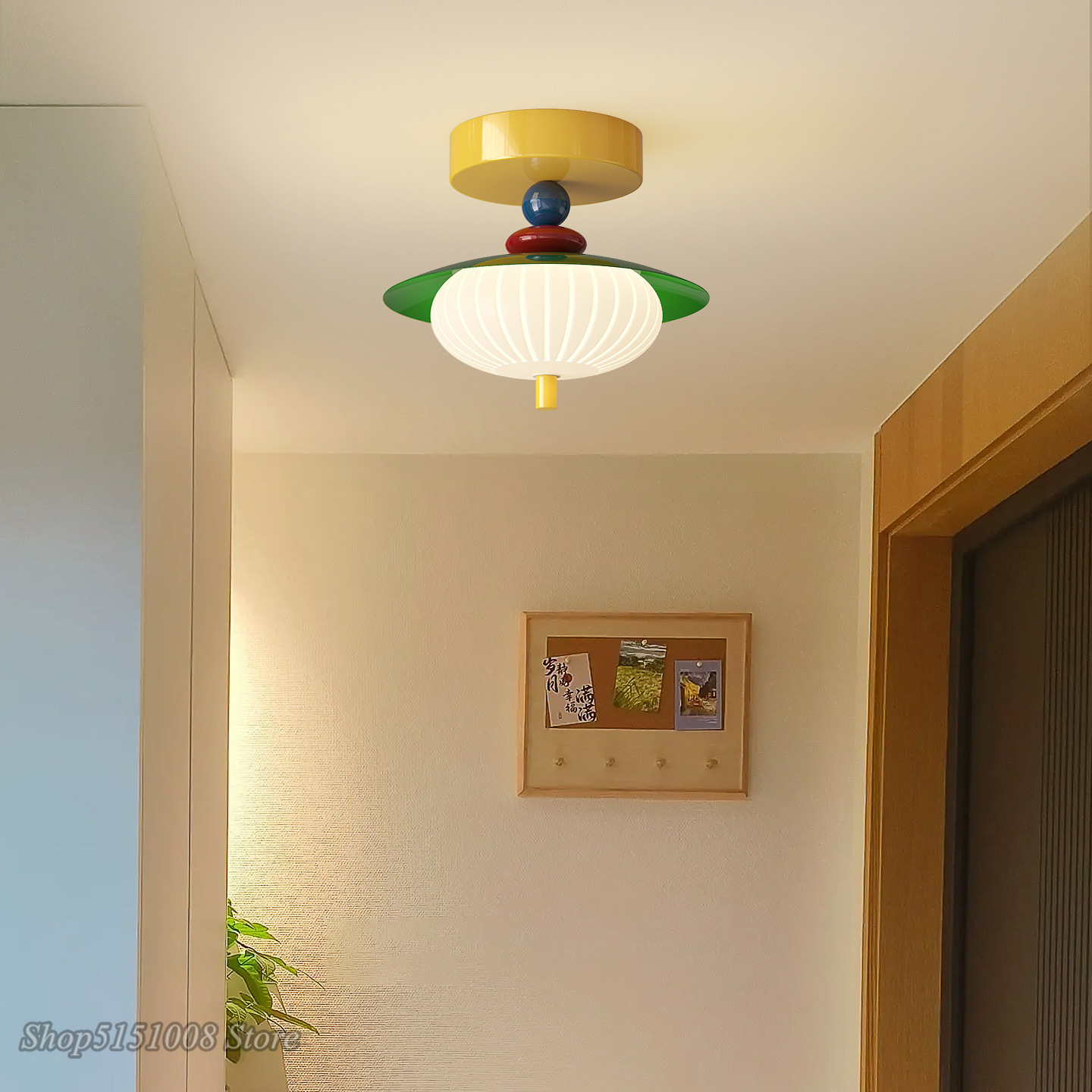 Girl Boy Children's Room  LED  - Baby Nursery Yellow Walls 评论和价格