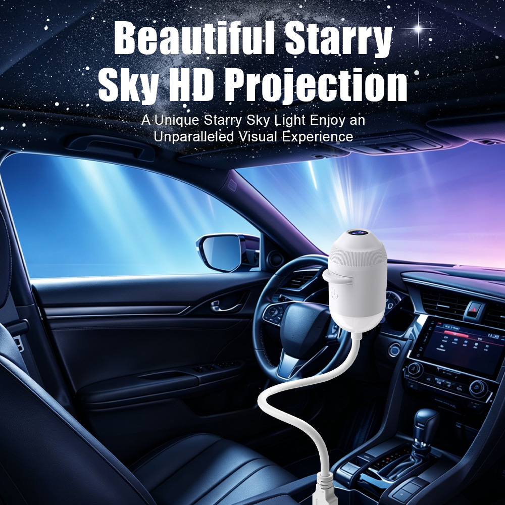 Car USB Star Projector Light 3 - Night Light Projector Stars 评论和价格
