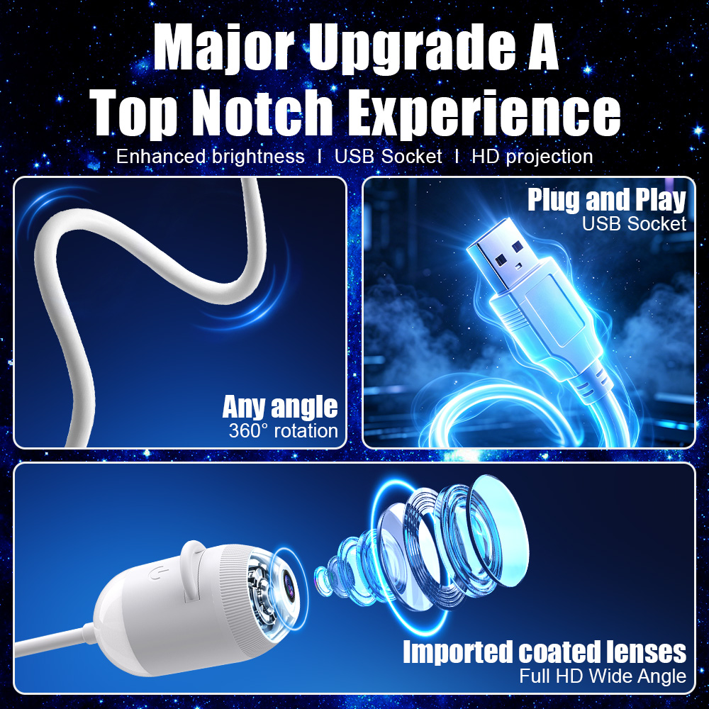 Car USB Star Projector Light 3 - Night Light Projector Stars 评论和价格